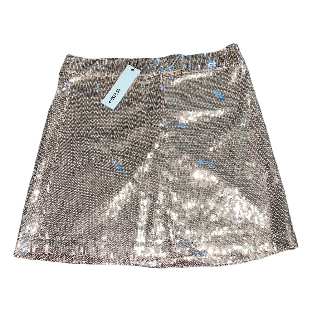 NWT - BB Dakota Women’s Sequined Rose Gold Skirt (Multiple Sizes, Polyester)